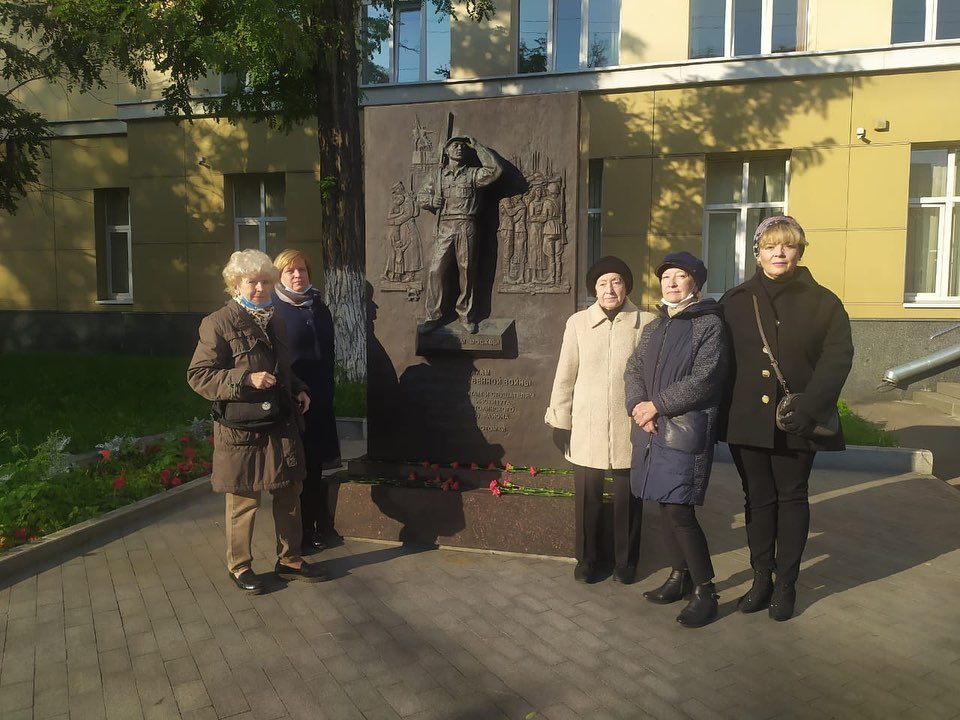 На Кибальчича возложили цветы в память о героях 13-ой Ростокинской дивизии