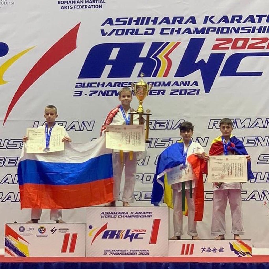 Школьник из Алексеевского стал чемпионом мира по ашихара-карате